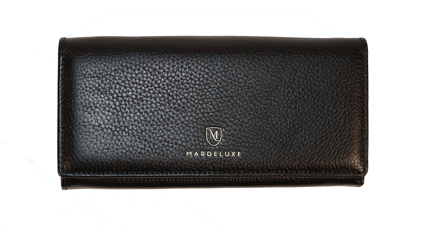 Mardeluxe Damen Geldbörse schwarz