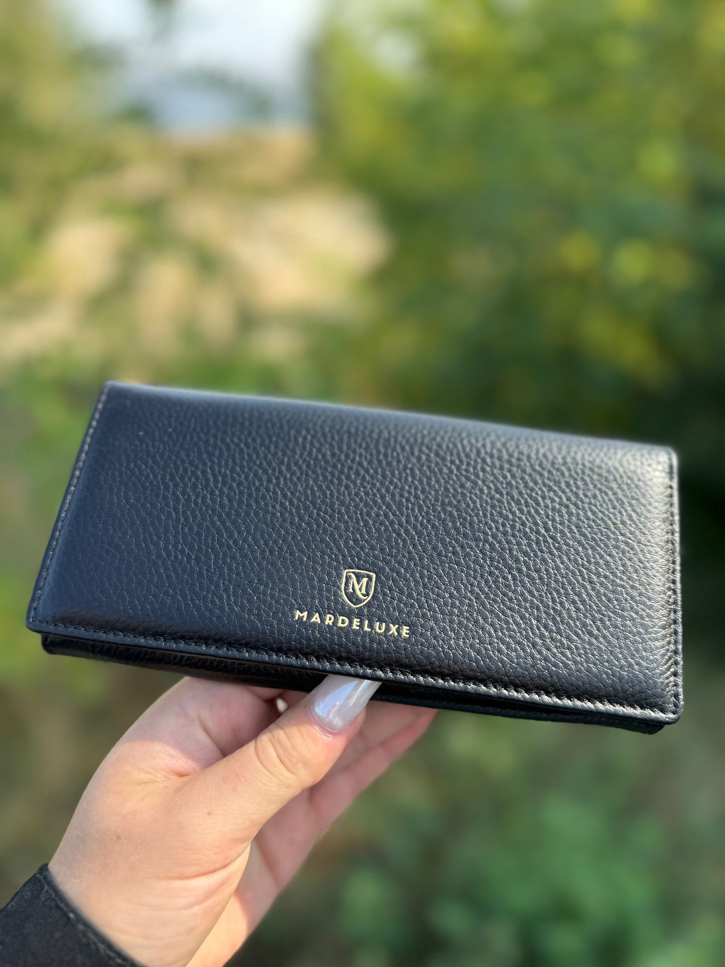 Mardeluxe Damen Geldbörse schwarz