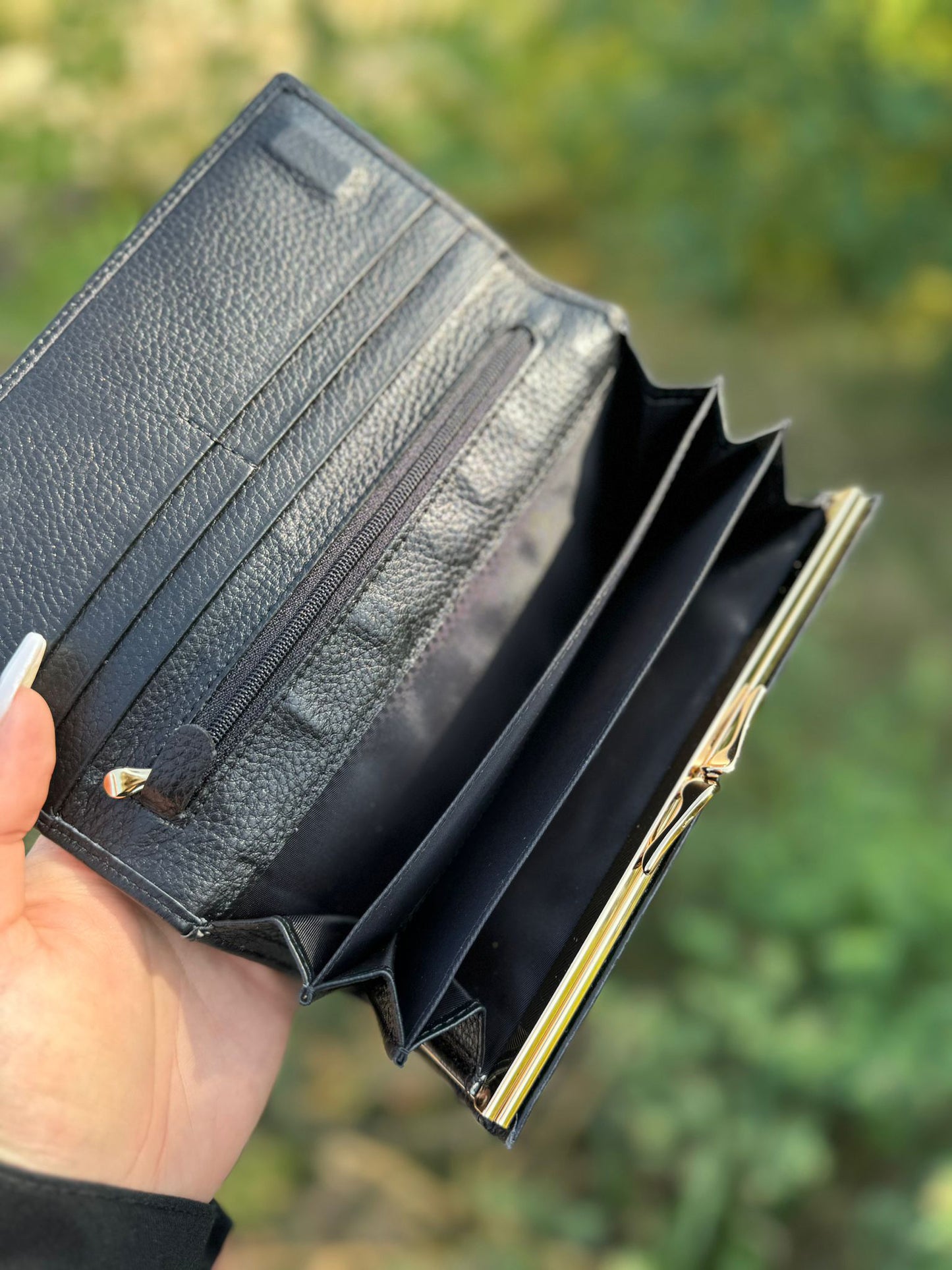 Mardeluxe Damen Geldbörse schwarz
